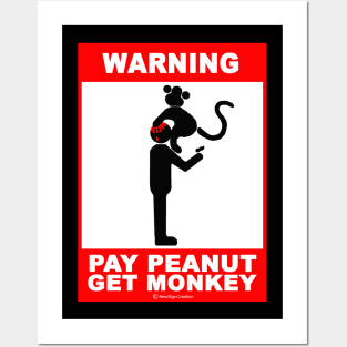 Pay Peanut, get Monkey Posters and Art